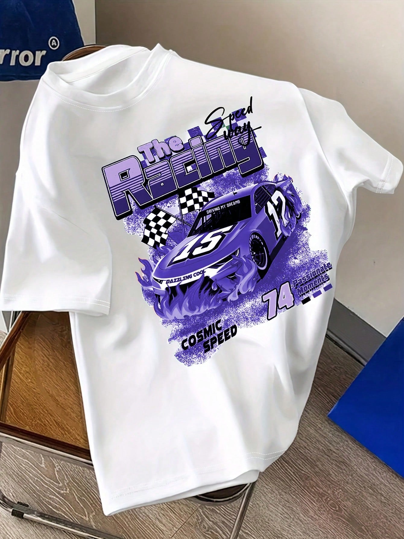 INAWLY EZwear Summer Streetwear Cool Racing