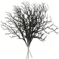 5pcs/Set 12.5-Inch Artificial Dry Branches, DIY Faux Plant Branches Coral Branches Antler Shaped Small Decor Twigs For Wedding Table, Aesthetic Room, Garden Home Decor, Suitable For Halloween, Christmas, Easter Party,Christmas