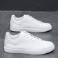 Men's Stylish Slip-Resistant Simple Casual Sneakers For Sports And Students, White