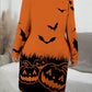 EMERY ROSE Plus Size Women's Halloween Pumpkin