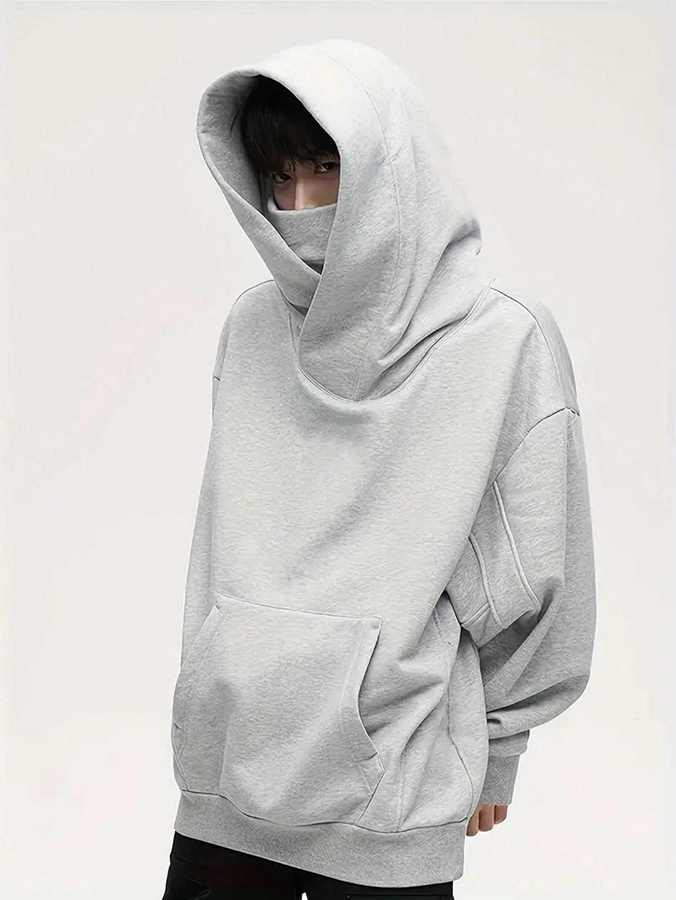 Men's Casual Fashionable Distinctive Trendy Loose Sweatshirt, Comfortable Soft Material All-Match Pullover Hoodie, Essential For Commuting