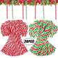 10/20Pcs Christmas Candy Cane Pendant, Christmas Tree Crafts, Confrontation Ornaments, Home Party Favors, Green And Red Lollipop Decorations