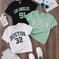 3pcs Tween Girls' Spring/Summer Knitted Crew Neck Short Sleeve Sporty