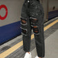 PETITE Women's Summer Casual Distressed Skinny Jeans Y2K Pocket Hole Fashion Trendy Wash