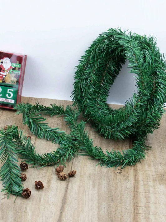 1Pc Christmas Garland 5.4M Artificial Pine Garland Green Soft Garland For Christmas Wedding Party Decoration,Christmas