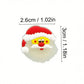 7pcs Luminous Shoe Charms For Christmas Gifts, Glow In The Dark Santa Claus Shoe Accessories