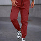 Manfinity LEGND Men's Casual Drawstring Pocket Elastic Waist Jogger Pants