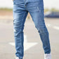 Men's Skinny Distressed Jeans, Stretch Casual Slim Fit Pants