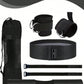 1 Barbell Pad Kit Consisting Of 2 Ankle Straps, 1 Resistance Tension Band, 1 Shoulder Pad, 1 Shoulder Pad Storage Bag And 2 Bindings For Squat Hip Thrust, Exercise, Weight Training