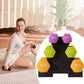 1pc Dumbbell Weights Set With Stand, 32lbs Neoprene Coated , Hex Shape Anti Slip And Roll Dumbbells For Exercise, Training, Fitness, Yoga