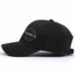 1pc Christian Letter Print Unisex Baseball Cap, Streetwear Fashion Outdoor Sports Curved Brim Adjustable Hat