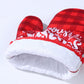 2Pcs Christmas Heat Insulation Oven Gloves,Santa Claus Snowman Pattern,Christmas Decorations,Kitchen Essentials, Baking Tools,Holiday Cooking And Baking Supplies,Xmas Party Decor,Merry Christmas,2025 New Year Decor