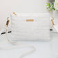 New Spring/Summer Straw Woven Trendy Women's Bag, Wholesale All-Match Crossbody Shoulder Bag, Sweet Small Square Bag