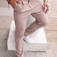 Manfinity Homme Men's Solid Color Simple Daily Dress Pants