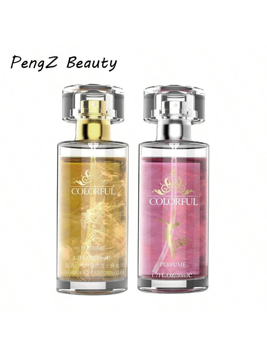 PengZ 50mL MonAmour Gold Powder Pheromone Perfume Is Unisex A Men's Passion Perfume Warm Neutral Fragrance Long-Lasting Fragrance Attracting The Opposite Sexy