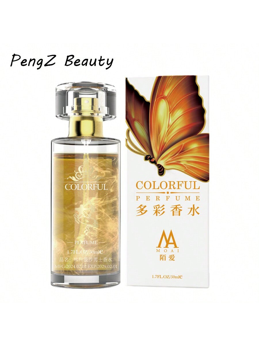 PengZ 50mL MonAmour Gold Powder Pheromone Perfume Is Unisex A Men's Passion Perfume Warm Neutral Fragrance Long-Lasting Fragrance Attracting The Opposite Sexy