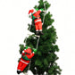 3pcs Climbing Rope Santa Claus Stuffed Doll 95cm/37.4in Christmas Toy Gift Christmas Family Arrangement Decorations,Xmas Decor,Christmas