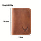 Card Holder Wallet Men's Slim Minimalist Front Pocket Wallets RFID Blocking Credit Card Holder Portable Leather Wallets