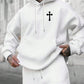 Minimalist Men's Hooded Sweatshirt - Perfect Combination Of Fresh And Simple Design