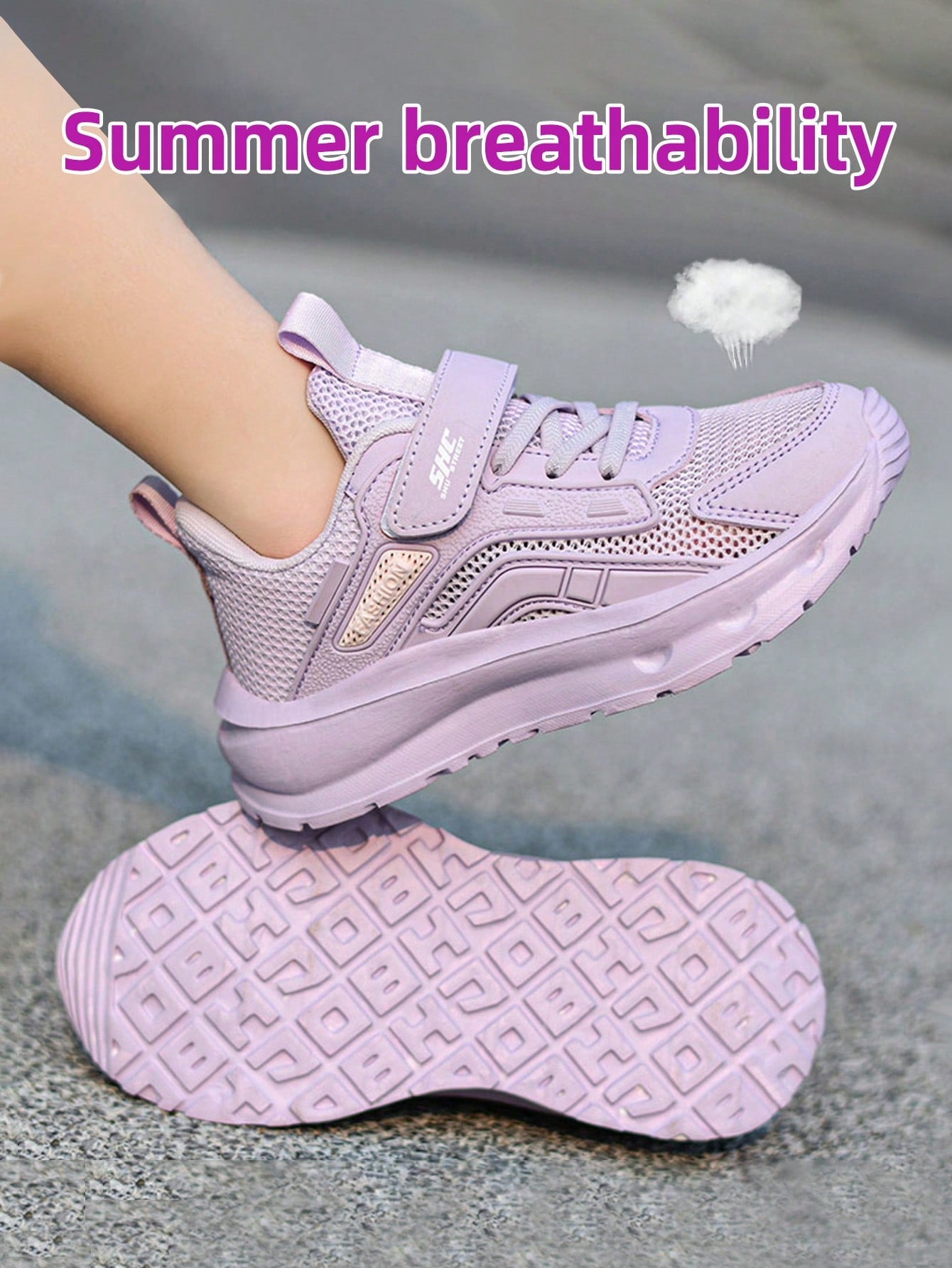 A Pair Summer Shoes For Girls Girls Kids Shoes Fashion Sneakers Shoes Kids Girls Sport Girl Sneaker Kids   Purple Shoes Running   Shoes Girls Trainers Block Colours Kids   Sport Shoes Light Boot Females