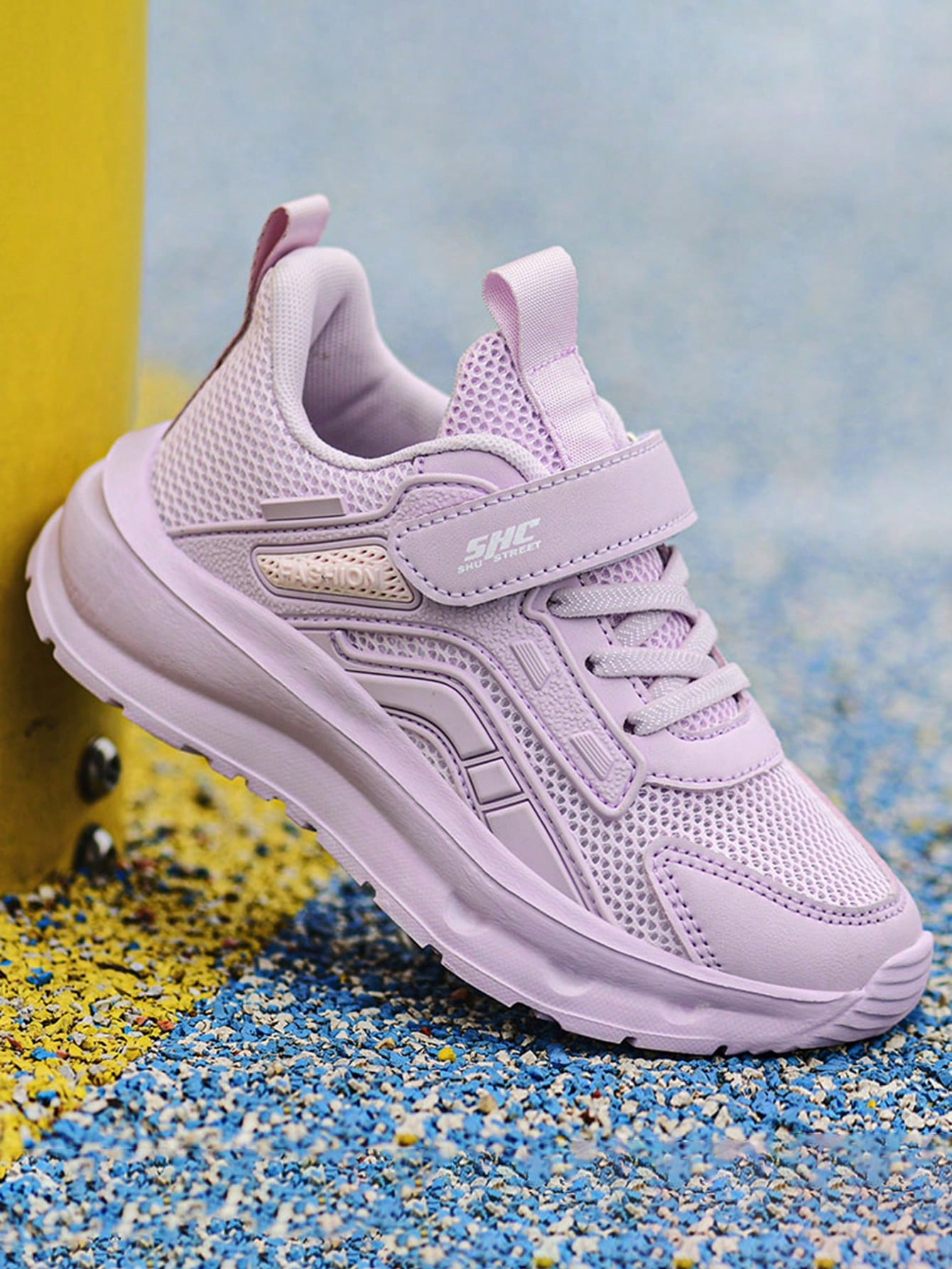 A Pair Summer Shoes For Girls Girls Kids Shoes Fashion Sneakers Shoes Kids Girls Sport Girl Sneaker Kids   Purple Shoes Running   Shoes Girls Trainers Block Colours Kids   Sport Shoes Light Boot Females