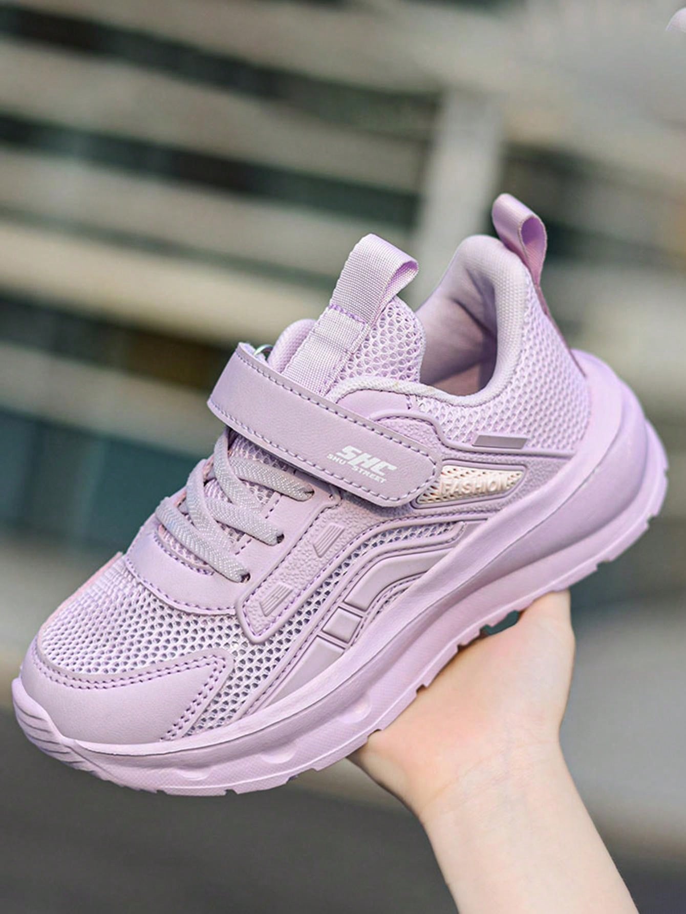 A Pair Summer Shoes For Girls Girls Kids Shoes Fashion Sneakers Shoes Kids Girls Sport Girl Sneaker Kids   Purple Shoes Running   Shoes Girls Trainers Block Colours Kids   Sport Shoes Light Boot Females