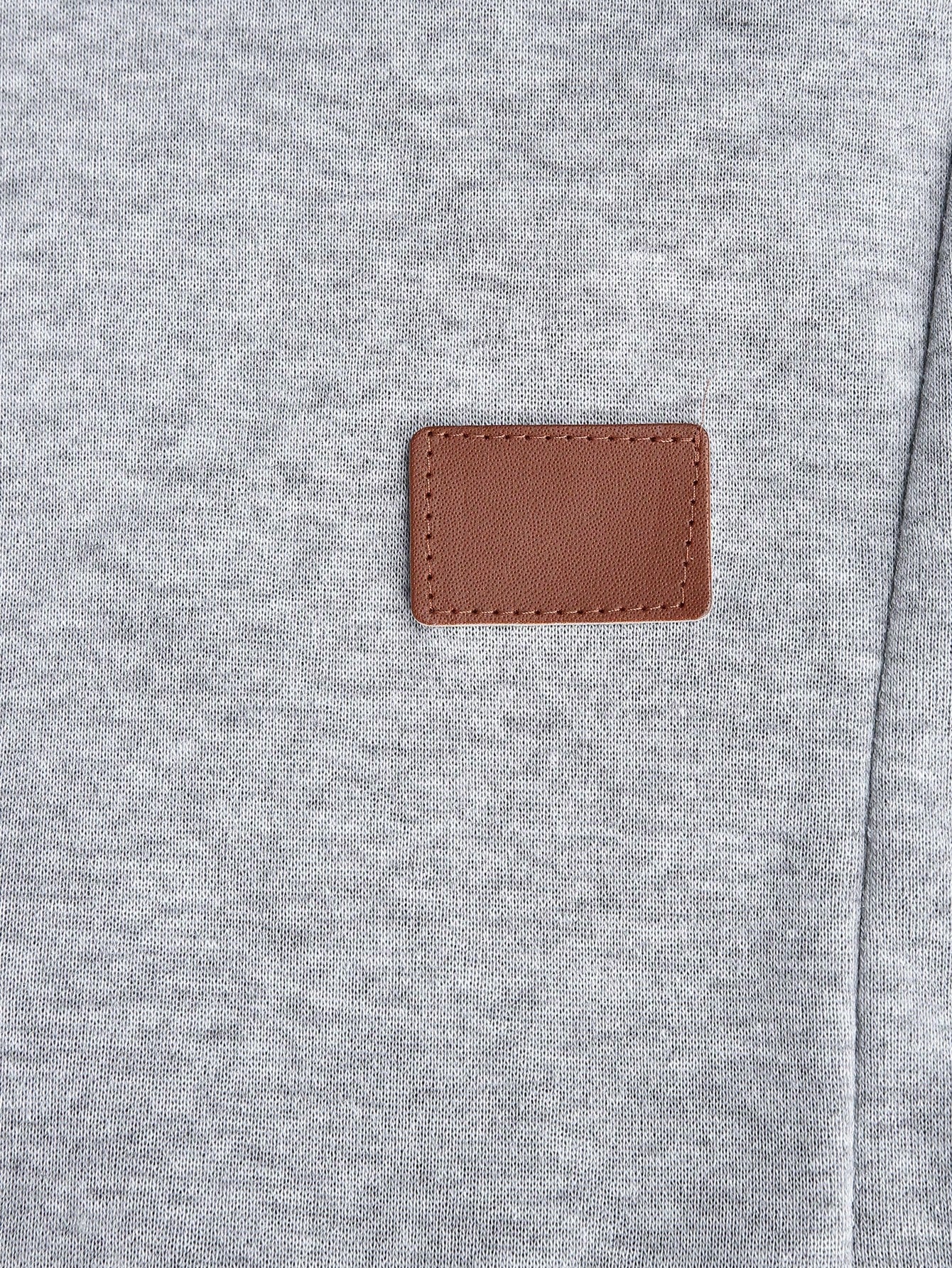 Manfinity Hypemode Loose Men Patched Detail Sweatshirt