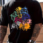 Men's Game Console Printed Short Sleeve T-Shirt