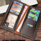 1pc Men's Wallet Long Hand Cash Clip Wallet Large Capacity Card Bag Three Fold Multi Card Slot Wallet PU Wallet Men's Card Sleeve Suit Bag