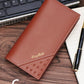 1pc Men's Wallet Long Hand Cash Clip Wallet Large Capacity Card Bag Three Fold Multi Card Slot Wallet PU Wallet Men's Card Sleeve Suit Bag