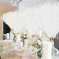 20pcs/10pcs Artificial Reed Grass Boho Christmas Decor Faux Pampas Grass Large Tall Fluffy Artificial Fake Flower Bulrush Reed Grass For Vase Filler Farmhouse Home Kitchen Bohemian Decoration, Room, Wedding Party Decor (White), Christmas Decoration