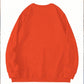 LUNE Plus Size Relaxed Fit Crew Neck Sweatshirt With Pumpkin Ghost