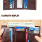 Vintage Genuine Leather Slim Bifold Wallet, Multi-Function ID/Credit Card Holder Purse, Valentine's Day Gift For Men