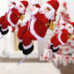 1pc Christmas Rope Climbing Santa, Suitable For Hanging Decorations On Ceilings And Windows In Shopping Malls, Home Window Decorations, Pendants, And Holiday Party Decorations,Christmas