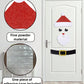 1set Cute Christmas Felt Door