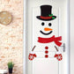 1set Cute Christmas Felt Door