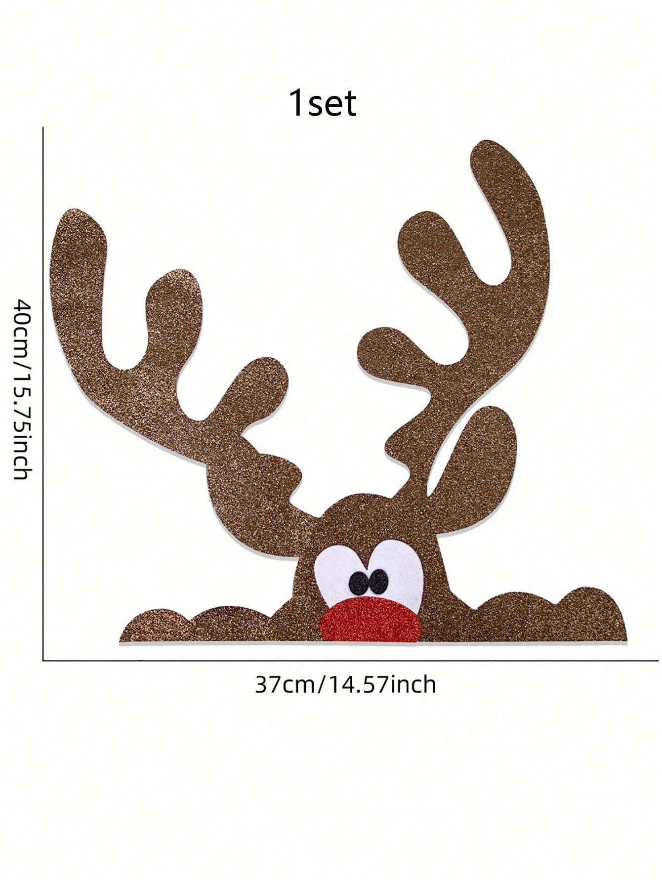 1set Cute Christmas Felt Door