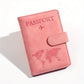 Leather RFID Passport Holder, Multi-Card Slots Multifunctional Passport Cover