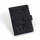 Leather RFID Passport Holder, Multi-Card Slots Multifunctional Passport Cover