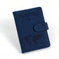 Leather RFID Passport Holder, Multi-Card Slots Multifunctional Passport Cover