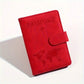 Leather RFID Passport Holder, Multi-Card Slots Multifunctional Passport Cover