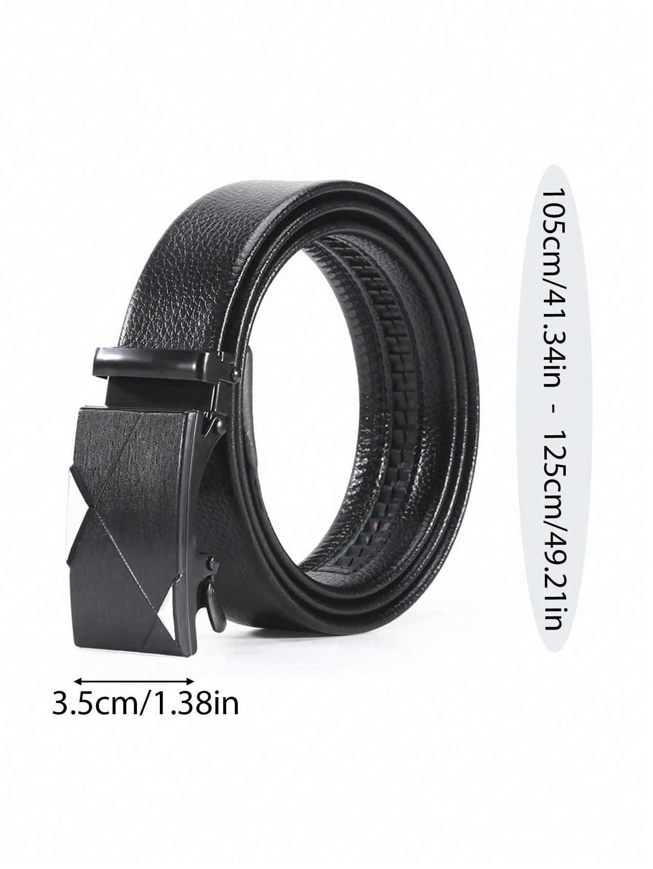 1pc Men's Belt Automatic Buckle Belt Fashion Classic Versatile Trendy Pants Belt Business Halloween