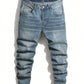 Manfinity Homme Men's Ripped Distressed Slim Fit Denim Jeans