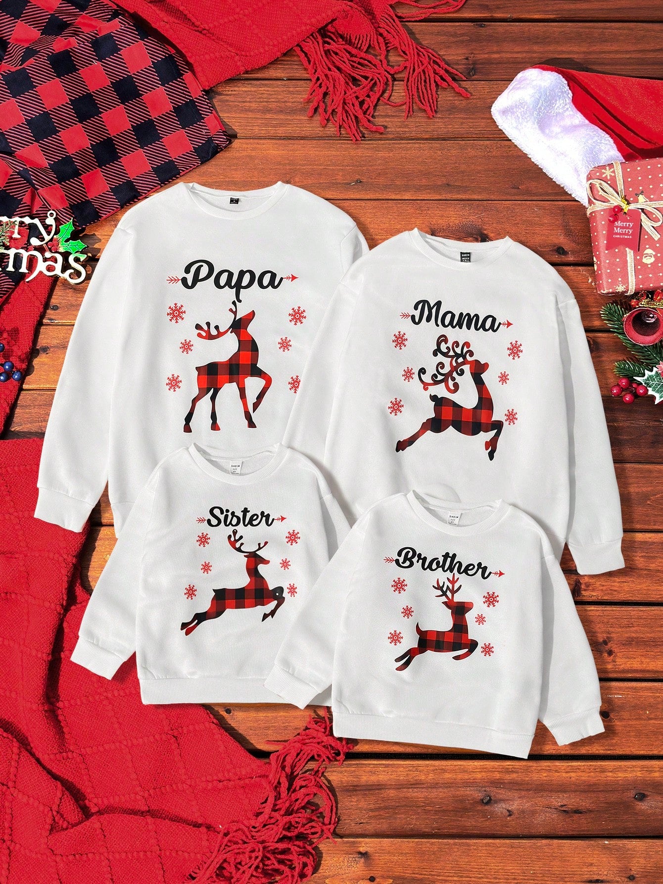 1pc Men's Father's Christmas Reindeer