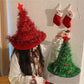 1pc Christmas Tree Hat, Christmas Tree Decor, Christmas