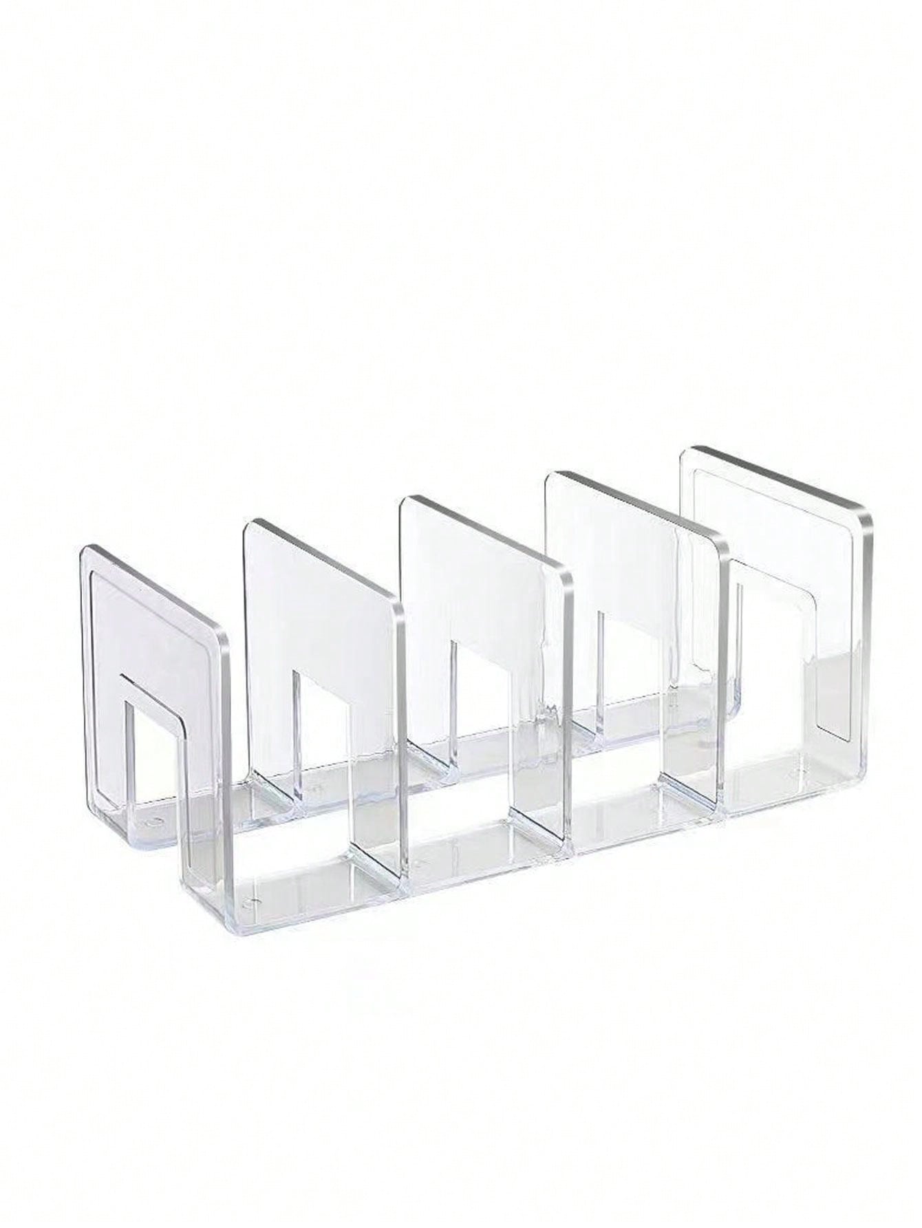 1pc Clear Closet Bag Storage Handbag Purse Bag Dividers Rack, Detachable Cupboard Shelf, Practical Book Dividers, Suitable For Closet, Bathroom, Office, L Organizer Storage Shelves, Space Saving Storage Organizer For Home, Dorm, Office