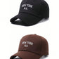 2pcs Unisex New York Letter Embroidered Fashion Baseball Cap Outdoor Sports Visor