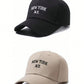 2pcs Unisex New York Letter Embroidered Fashion Baseball Cap Outdoor Sports Visor