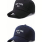 2pcs Unisex New York Letter Embroidered Fashion Baseball Cap Outdoor Sports Visor