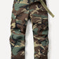 Manfinity LEGND Men's Casual Camouflage Printed Utility Pants